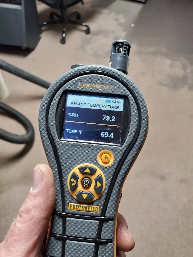 Moisture meter humidity assessment for Fire & Smoke Damage Restoration in Howell